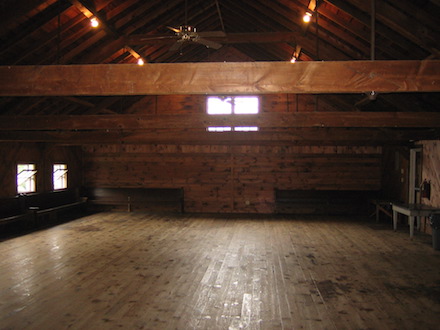 Apple Barn interior