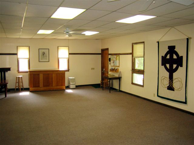 Crab Orchard Hall interior